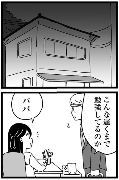 こんな遅くまで勉強してるのか