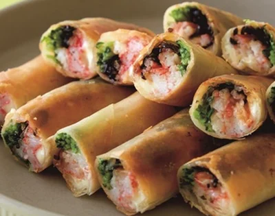 揚げものがもっと身近になる！少量油でサクサク「春巻き」