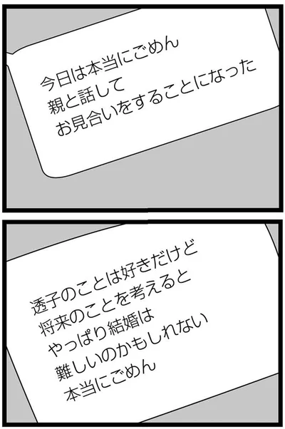 お見合いをすることになった