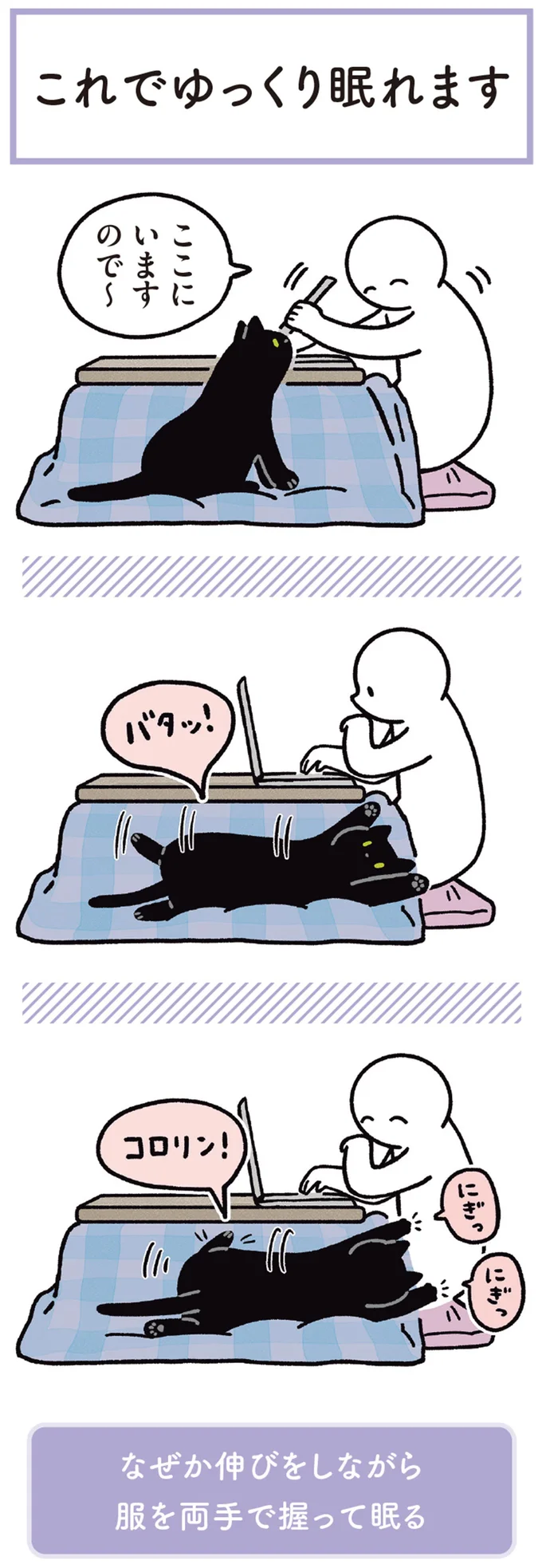 『黒猫ろんと暮らしたら3』より
