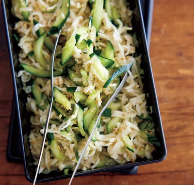 切り干し大根ときゅうりの酢のもの