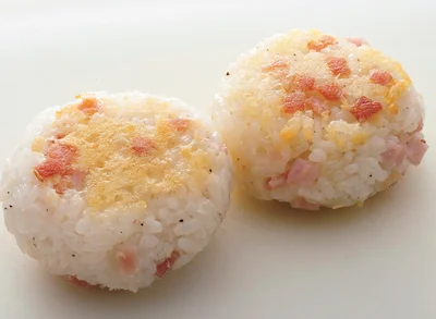 ハムチーズ焼きおにぎり