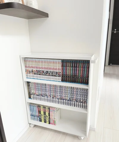 towerの「ハンドル付き隠せるコミックラック」