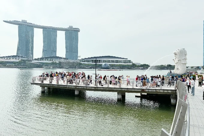 シンガポールのランドマーク「マーライオン公園」