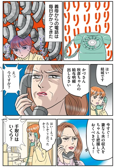 電話は毎日かかってきた