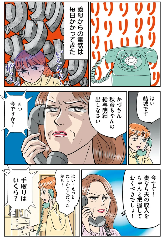 電話は毎日かかってきた