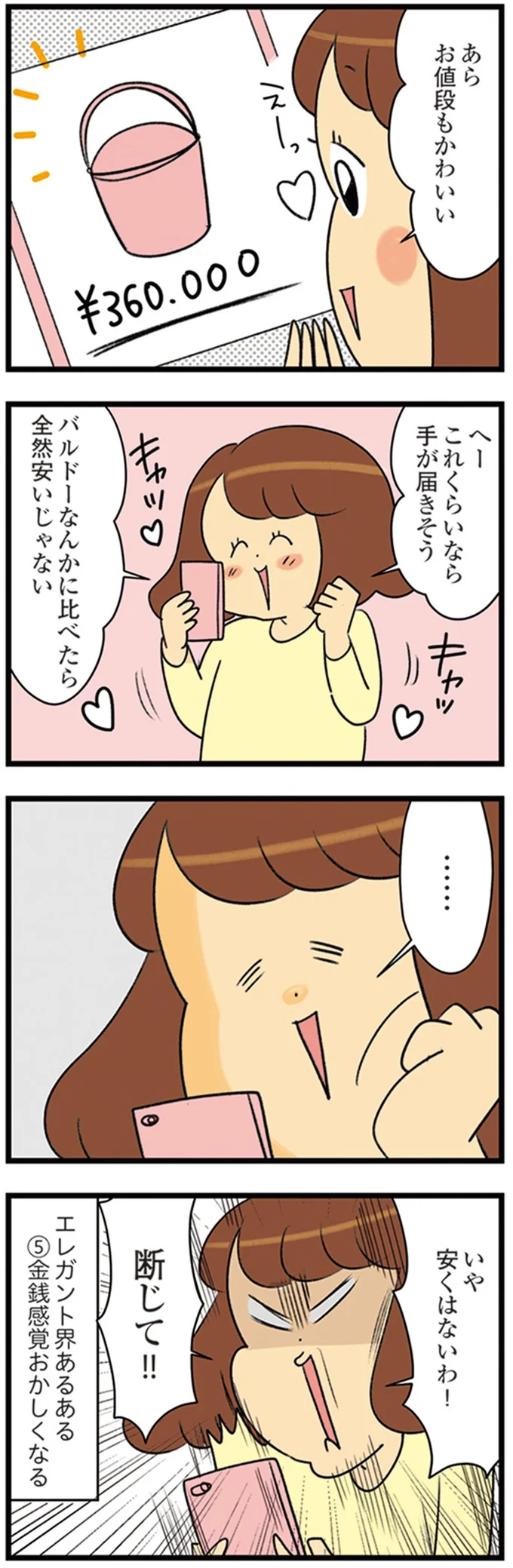 いや　安くはないわ！
