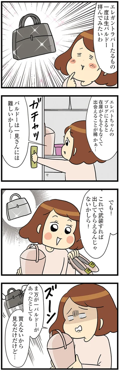 『150万のバッグが欲しい主婦の 夫に内緒の買い物日記』より