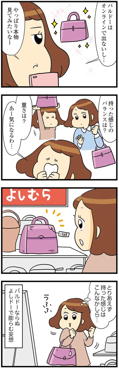 『150万のバッグが欲しい主婦の 夫に内緒の買い物日記』より