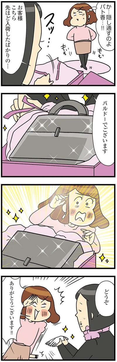 『150万のバッグが欲しい主婦の 夫に内緒の買い物日記』より