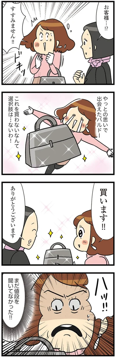 『150万のバッグが欲しい主婦の 夫に内緒の買い物日記』より