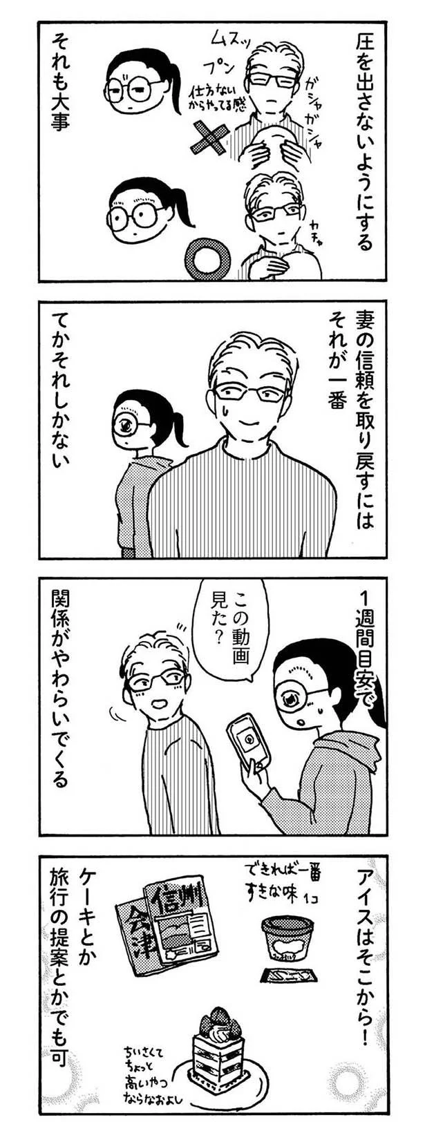 アイスはそこから！