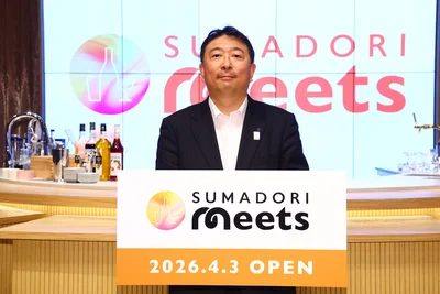 発表会に登壇したスマドリ株式会社　代表取締役社長の高橋徹也さん