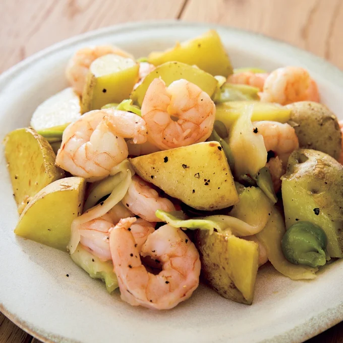 ザーサイと塩けがアクセントに。シンプルなのに奥深いうまみを味わって。