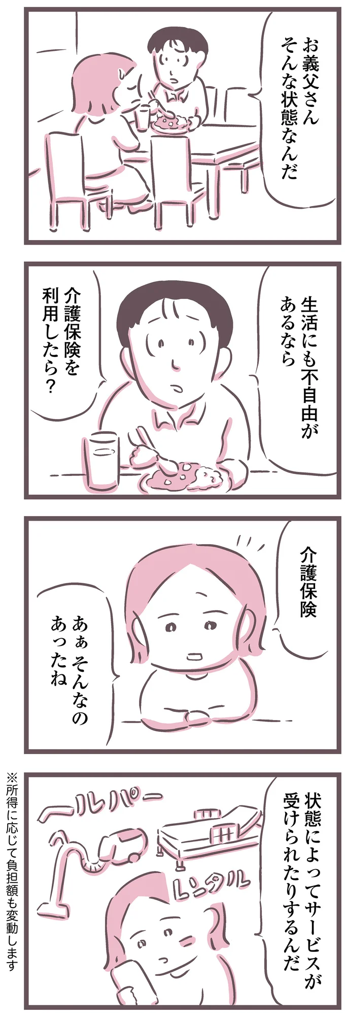 介護保険を利用したら？