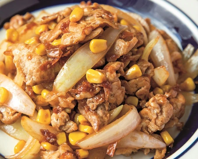 玉ねぎと豚こま切れ肉 でアレンジ！