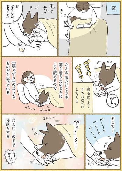 たまにこのまま寝落ちする