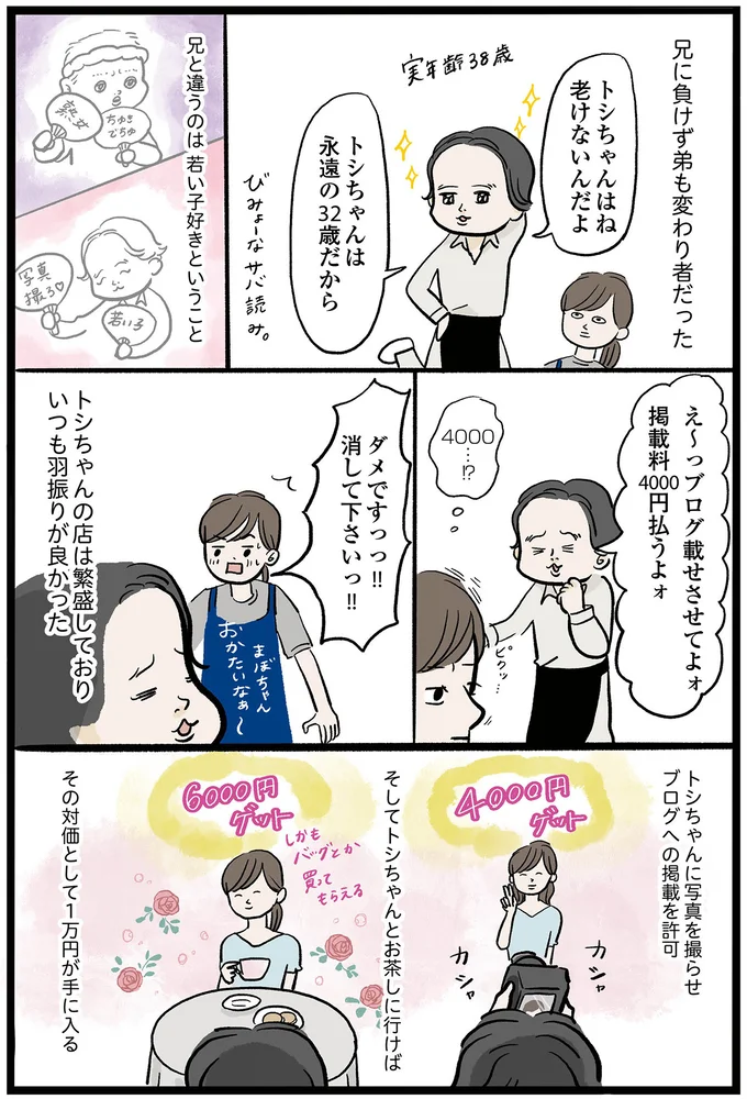 いつも羽振りが良かった