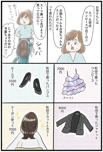 入学式ワンピースで行くの！？