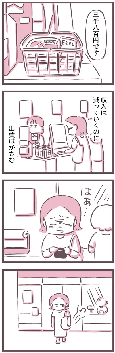 収入は減っていくのに