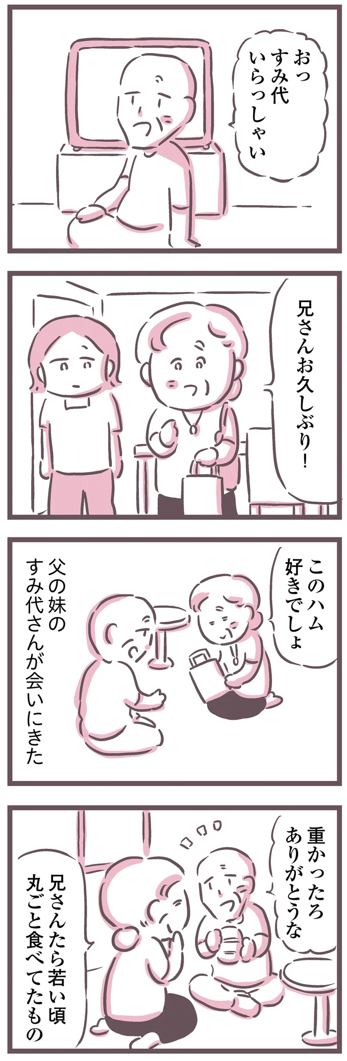 父の妹が会いにきた