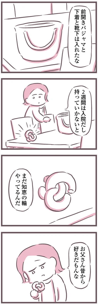 まだ知恵の輪やってるんだ