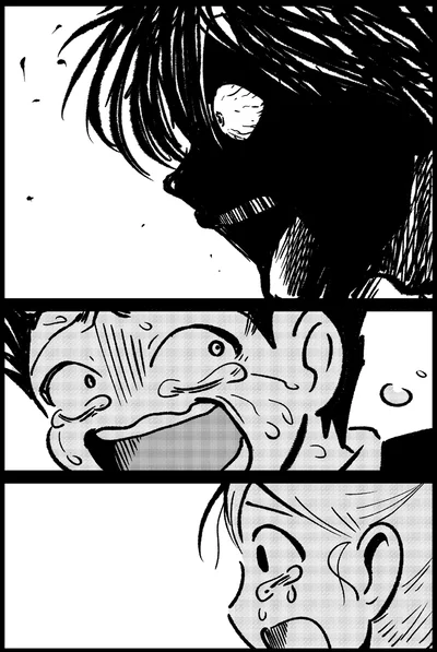 化け物のような父と