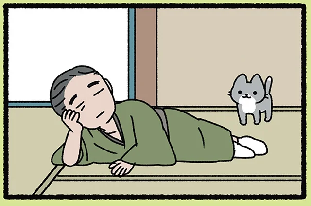 【福沢諭吉とねこ】ねこの居場所は人の下ではなく上？ 天が作った優しい世界