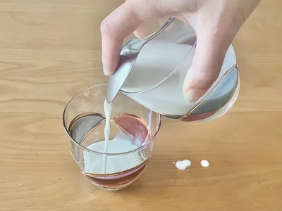 ディナースプーンだとちょっとこぼれるかも？（▶次へ）