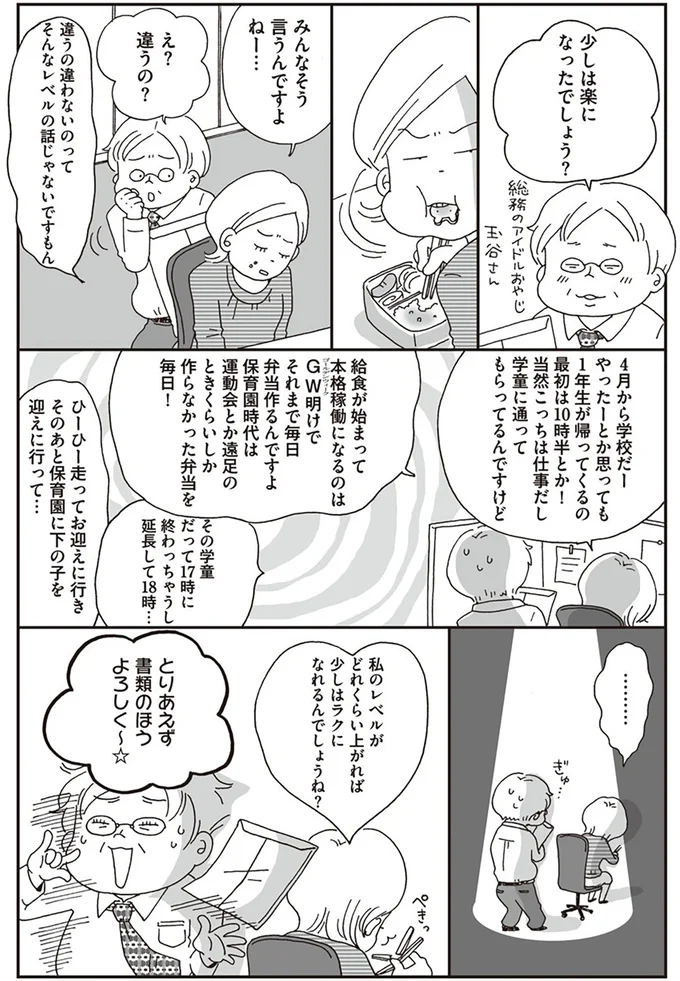 少しは楽になったでしょう？