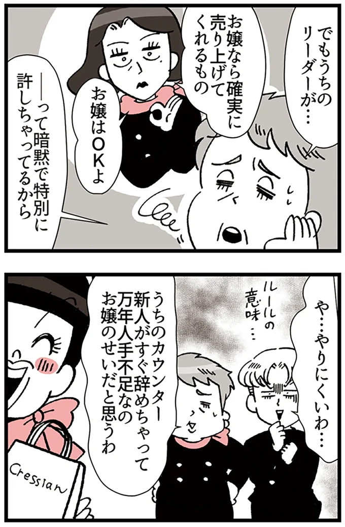 『デパコスカウンターは今日も修羅場です ～BA下剋上物語～』より