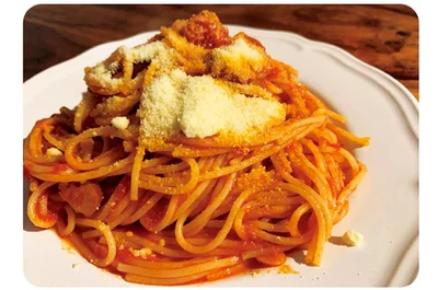 トマトソーススパゲッティ
