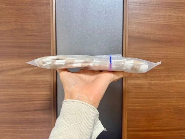 ジャストフィットで収納できる（▶次の裏技を見る）