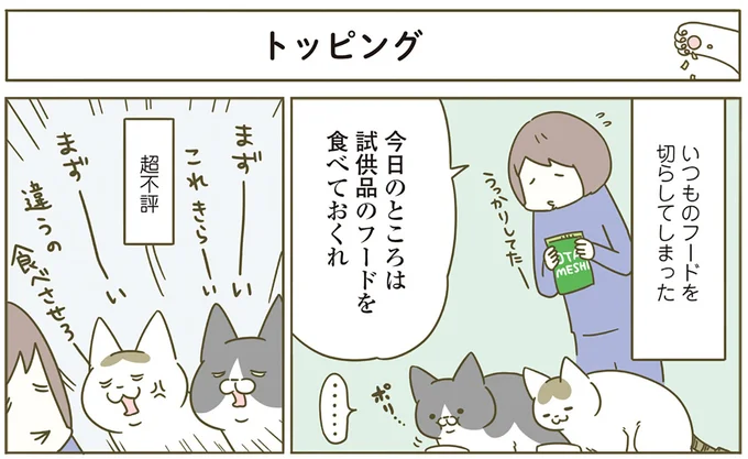 『うちの猫がまた変なことしてる。4』より