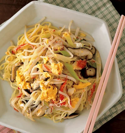 かにかま天津風焼きそば