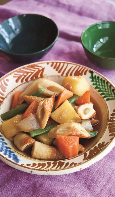 ちくわのうまみで、肉がなくても大満足「ちくじゃが」