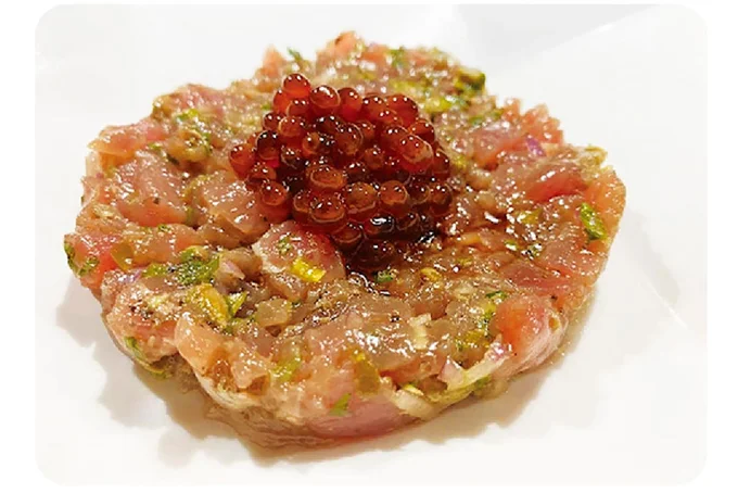 キハダマグロのタルタル