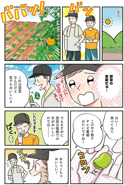 野菜の楽園だぁ…