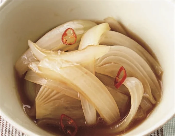 「玉ねぎのオイスター風味おひたし」