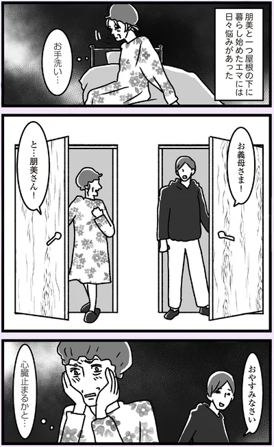 『推し嫁ルンバ 嫁ぎ先のお姑さんがいつも私に冷たいと思っていたら、実は推しとして見られていた話』より