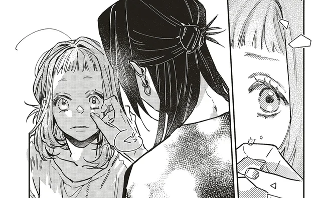 ホントそういうとこあるな…！ 何気なく距離を詰めてくる彼にドキッ／嵐に舞うプシュケ2（8）