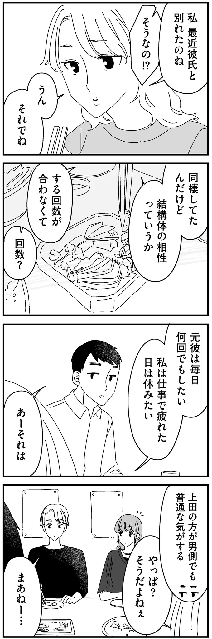 する回数が合わなくて