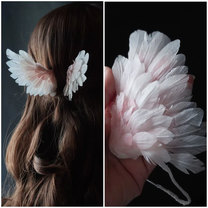 翼のかんざし▶ひねこさんにとって作品づくりは「生きがいです」とのこと（⇒次へ）