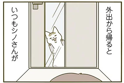 帰宅すると…