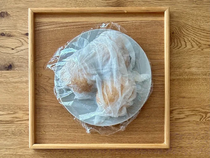 新じゃがいもは電子レンジで加熱します