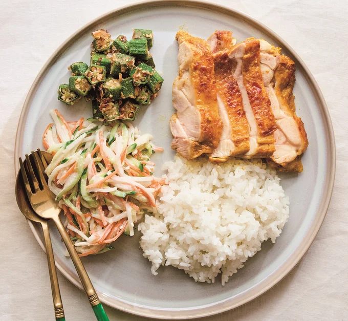 タンドリーチキンプレート