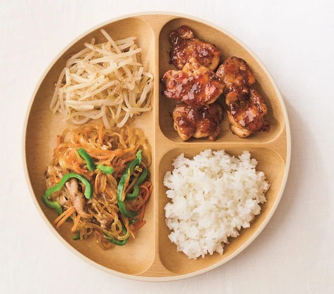 ハニーマスタードチキンプレート