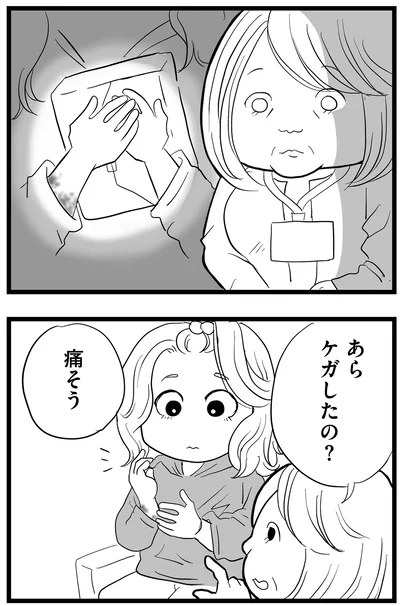 ケガしたの？