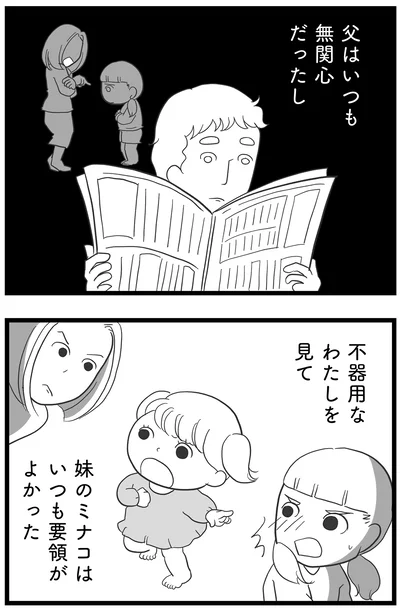父はいつも無関心だったし