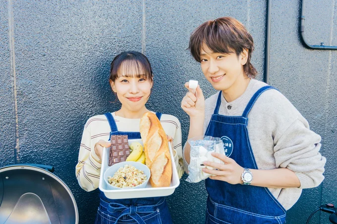 工夫たっぷりの「おしゃスモア」を作ります！